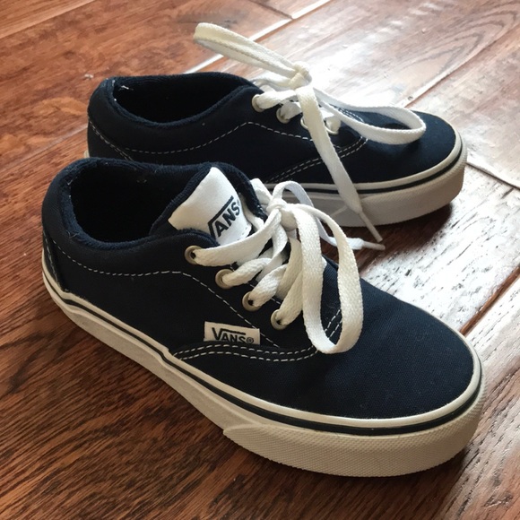 navy boys vans